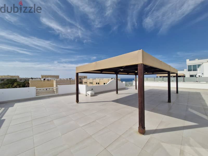 3 BR + Maid’s Room Penthouse Apartment in Shatti Al Qurum 11