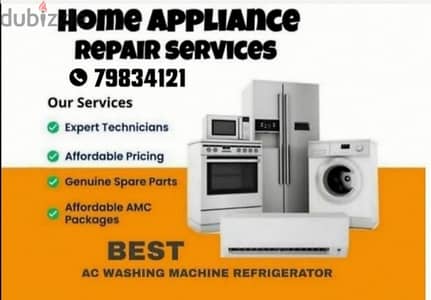 BEST FIX AC FRIDGE WASHING MACHINE SERVICE OR REPAIR Install machine