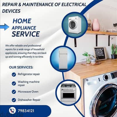 AC WASHING MACHINE REFRIGERATOR REPAIR &SERVICE'S