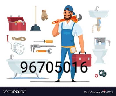 Plumber And house maintinance repairing 24 services