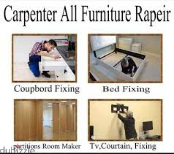 furniture bed cupboards table chair fix carpentry services 0