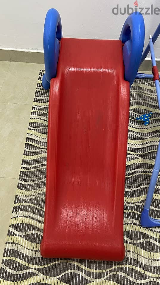 Slide and Swing Combo with Music, with safety Mat 1