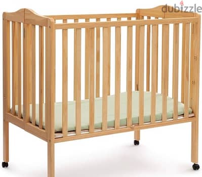 wood baby crib