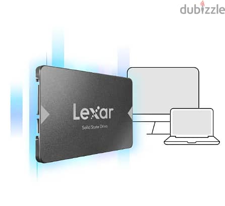 Lexar® NS100 1TB SSD 2.5” SATA 2