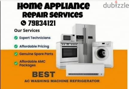 AC WASHING MACHINE REFRIGERATOR REPAIR &SERVICE'S