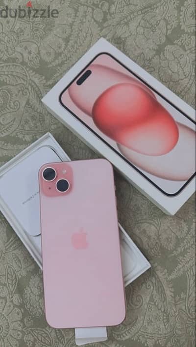 Apple iPhone 15 , 5G, 256GB, Pink