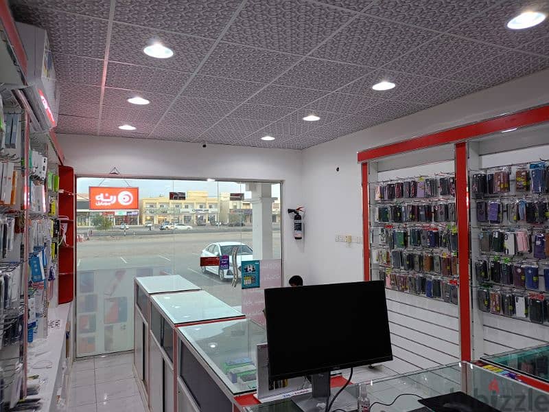 MOBILE SHOP FOR SALE IN KHABOURAH 3