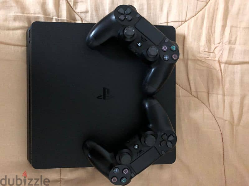 Playstation4 slim 500gb 2 games 2 controllers and accessories 3