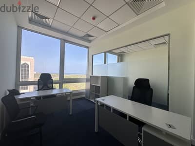 2-Desk Office for Rent – Qurum