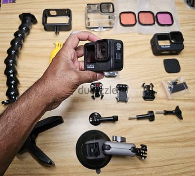 GoPro Hero 9 Black with accessories