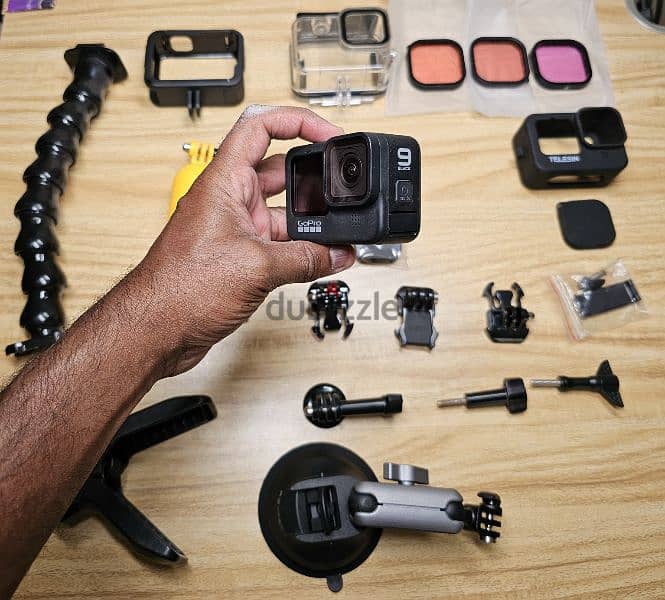 GoPro Hero 9 Black with accessories 0