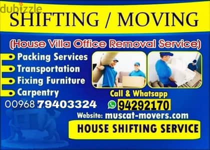 BestMuscatMoverandPackerHouseshiftingofficevillastor