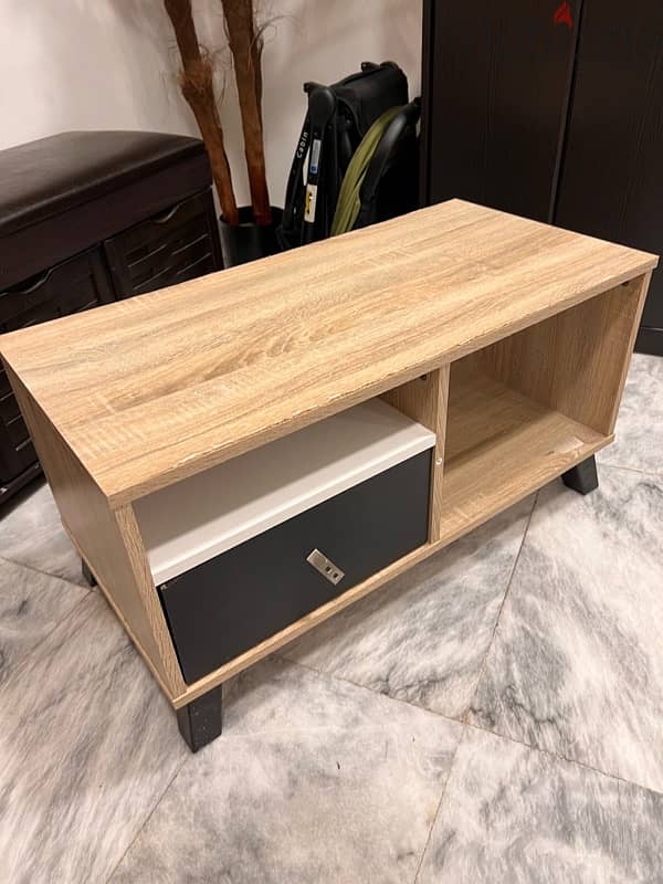 TV table and Storage Unit 1