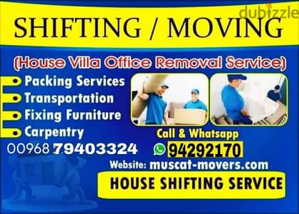 BestMuscatMoverandPackerHouseshiftingofficevillastor