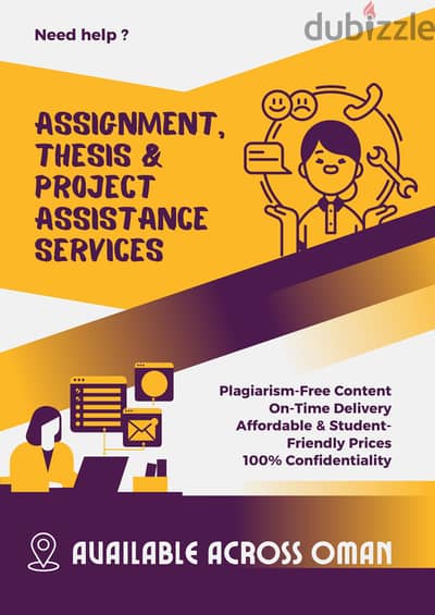 Assignment, Thesis & Project Assistance in Oman – Fast & Reliable!