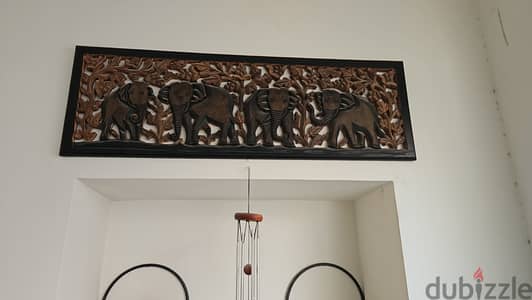 Wooden wall hanging