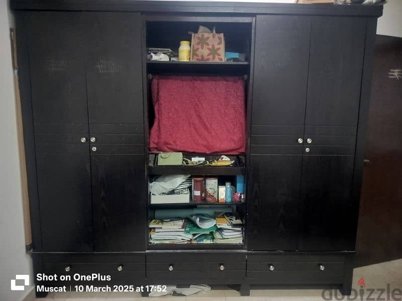 Solid Wooden Cupboard + Dining table+ Sofa 2