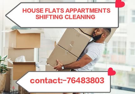 HOUSE FLAT APPARTMETNS SHIFTING CLEANING