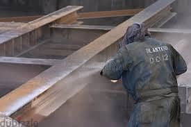 Sand & Hydro Blasting for surface cleaning & Industrial Painting 1