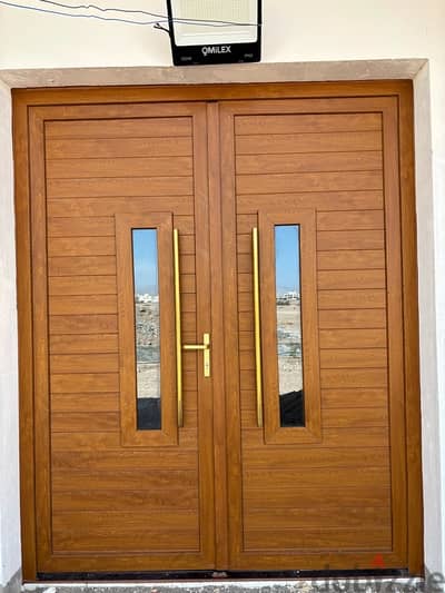 uPVC Doors Wooden Lamination