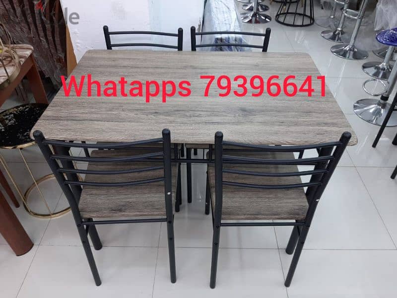 new Dining table without delivery 38 rial 6