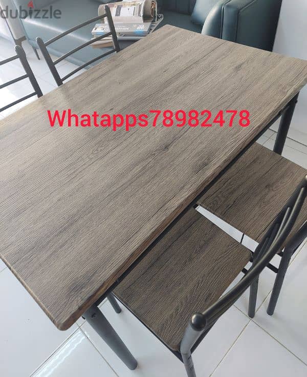 new Dining table without delivery 38 rial 8