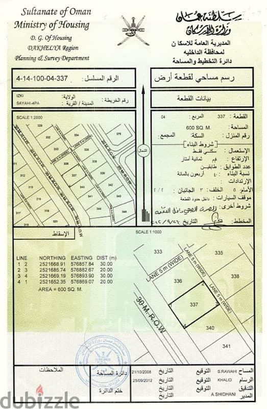 ازكي - مخطط السياحي 0