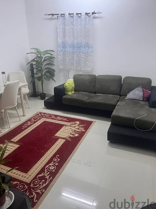 one BHK for rent for two months(April &May )Omr 140 0