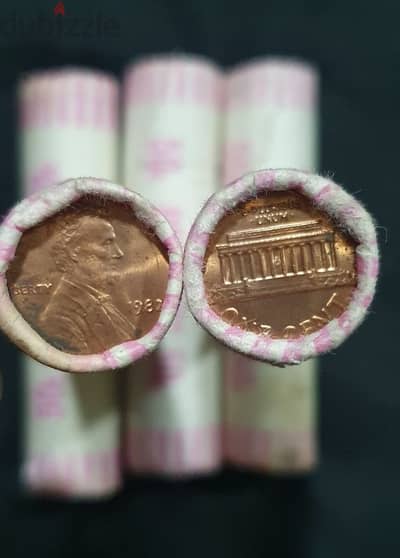 Coins Roll of Oman and USA