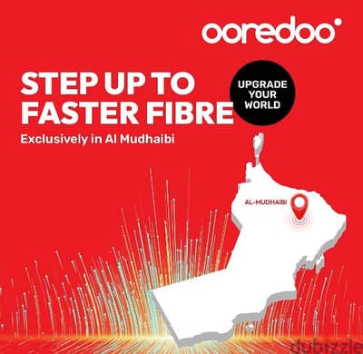 Ooredoo Fibre Wifi Internet Connection Available