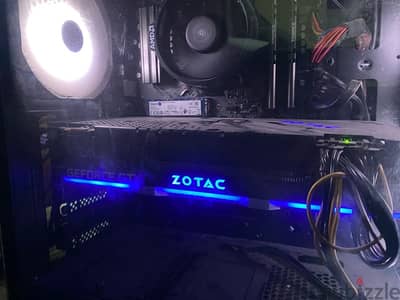 كرت شاشة zotac 1080 ti 11GB