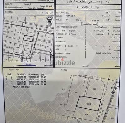 ارض سكنيه في الغبرة الشمالية