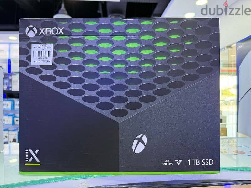 Xbox Series X 1TB SSD Console -  Controller - 120 frames - 16 GB RAM 0