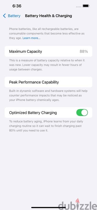 ايفون 13 برو ماكس 256جيبي البطارية 88 بحالة الوكاله الهاتف 5
