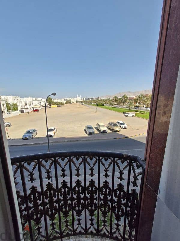 Room, bathroom and balcony, South Ghubrah, opposite Sultan Complex 8