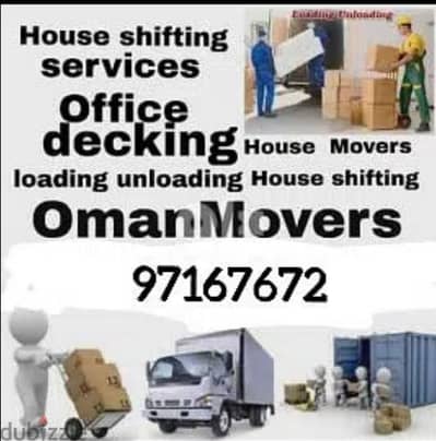 House shifting office shifting movers and Packers good price