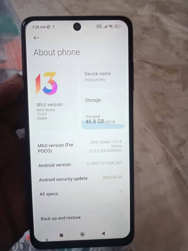 Poco x3pro 8 256 gb Exchange possible 2