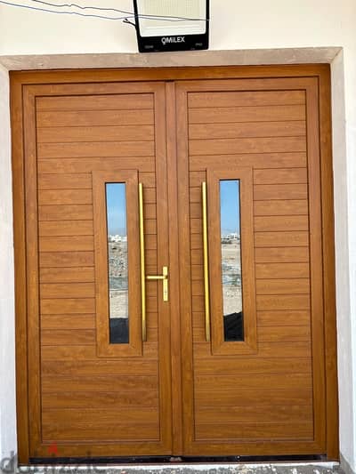 uPVC wooden lamination doors