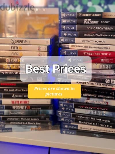 Ps4 / Ps5 games for sale