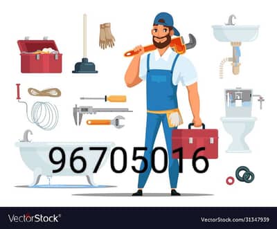 Plumber And house maintinance repairing 24 servicess