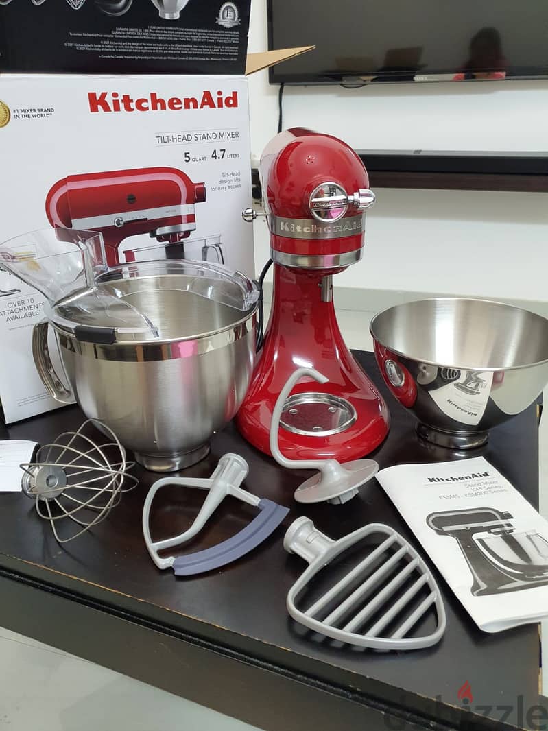 Kitchen Aid Stand Mixer with accessories 1