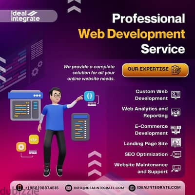 Website Development Services and other digital services