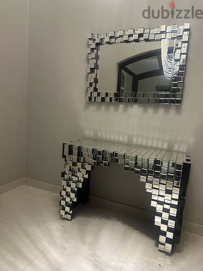 mirror table and a mirror