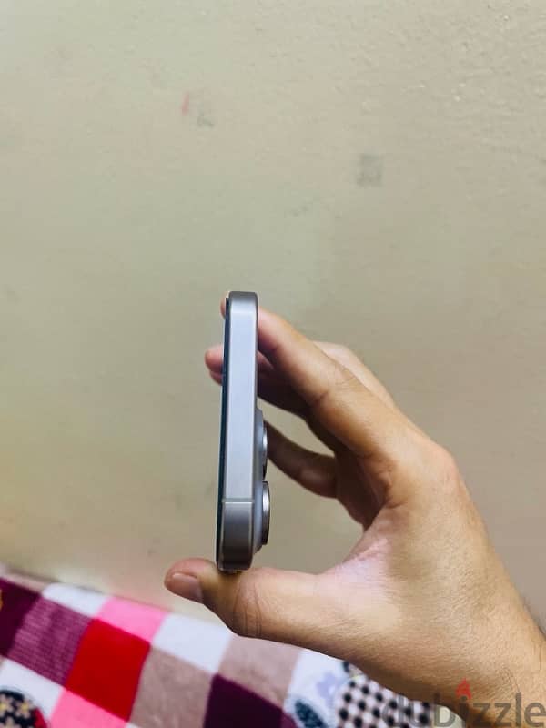 Urgent sell iPhone 15 pro max natural titanium Arabic version 256GB 2