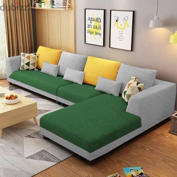 new style l shape sofa set 3