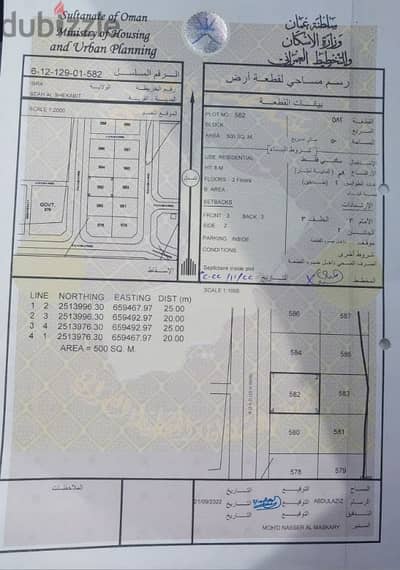 أرض سكنية للبيع مربع الشخابيط١