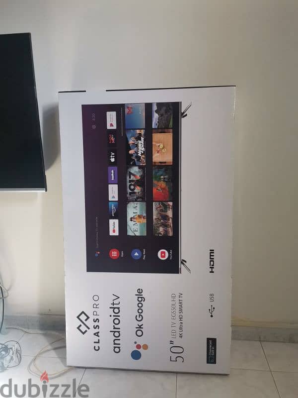 Smart TV 50 Inch 4K Android 4