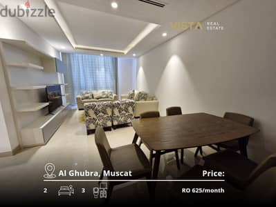 2 BR Fully Furnished Apartment | at MGM – Ghubra