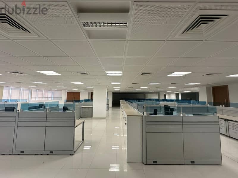 1000 SQM Ready Office Spaces in Prime Commercial Building, Qurum 5