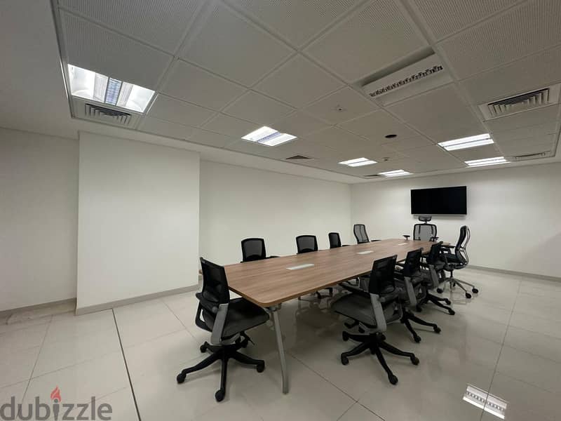 1000 SQM Ready Office Spaces in Prime Commercial Building, Qurum 6